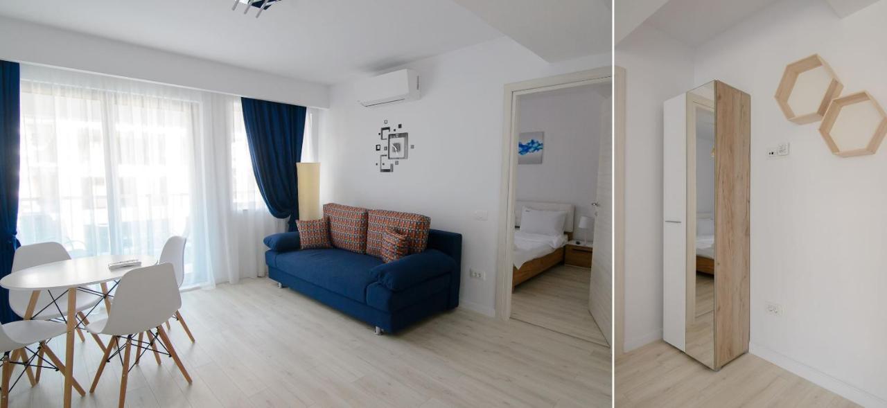 WAVE 3 Promenada Apartments Navodari Bagian luar foto