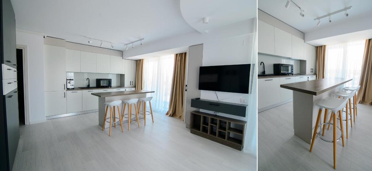 WAVE 3 Promenada Apartments Navodari Bagian luar foto