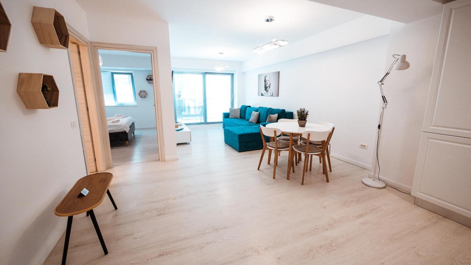 WAVE 3 Promenada Apartments Navodari Bagian luar foto